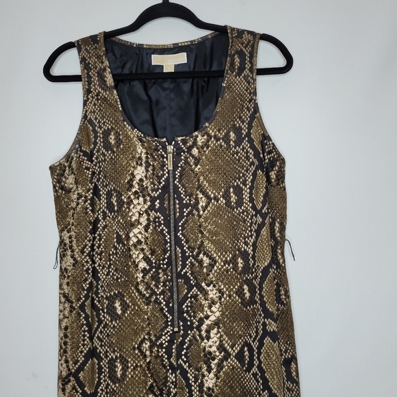 Michael Kors Snake Print Dress - Picture 2 of 15